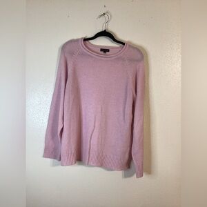 Carolyn Taylor Light Pink Long Sleeve Size Large